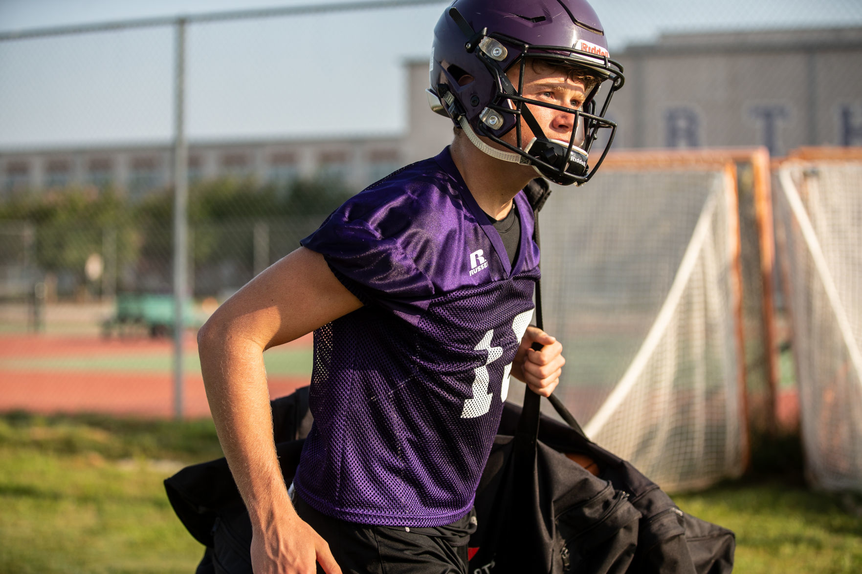First day of football practice
